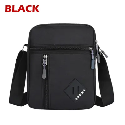 Men Messenger Crossbody Shoulder Small Sling Business Waterproof Oxford Pack Satchel Purse