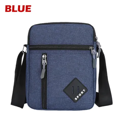 Men Messenger Crossbody Shoulder Small Sling Business Waterproof Oxford Pack Satchel Purse
