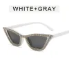 Solid White Frame All Grey
