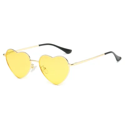 Love Heart Shaped Polarized Sweet Design Party Sunglasses for Men And Women Unisex