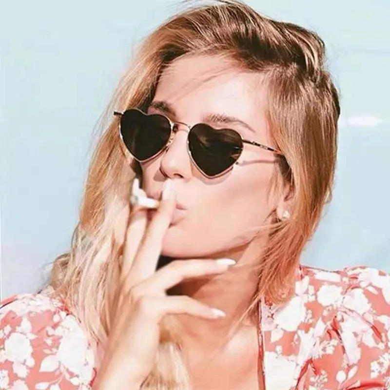 Love Heart Shaped Polarized Sweet Design Party Sunglasses for Men And Women Unisex