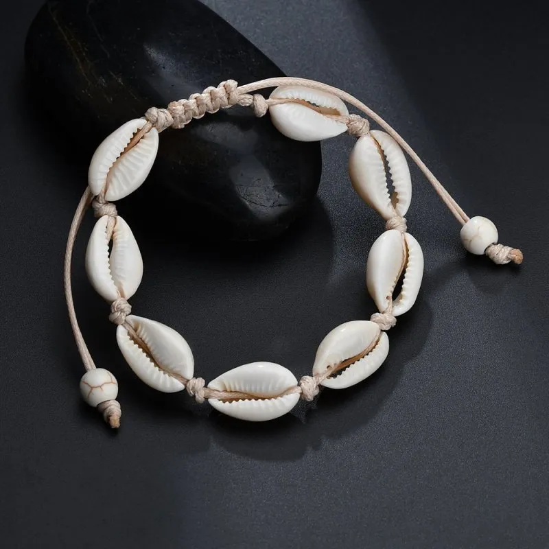 Bohemia Natural Shell Anklets For Women Foot Jewelry Summer