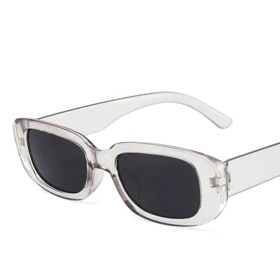 Women Retro Square Sunglasses Gradient UV400