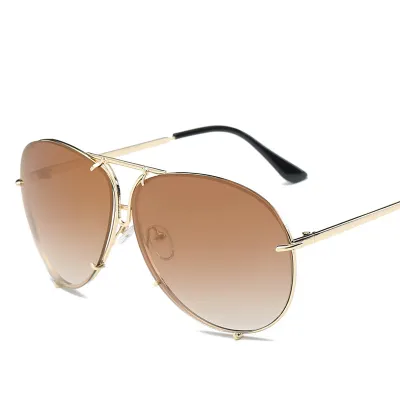 Women Oversized Pilot Photochromic Sunglasses UV400