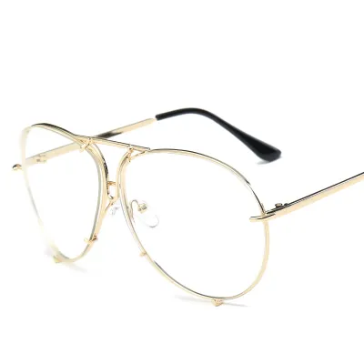 Women Oversized Pilot Photochromic Sunglasses UV400