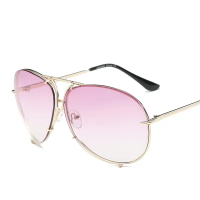 Women Oversized Pilot Photochromic Sunglasses UV400