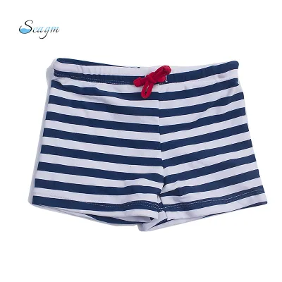 Shark Print Boys Swim Shorts for Kids