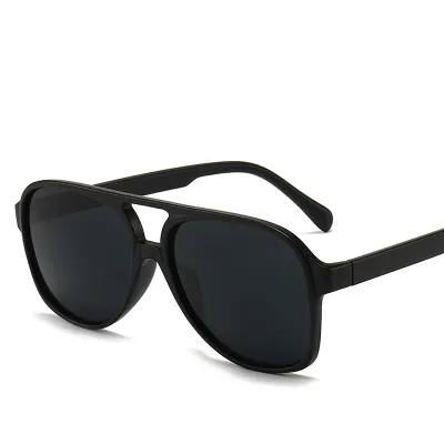 Wholesale Women Fashion Vintage Double Bridge Sunglasses
