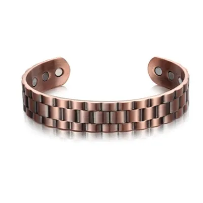Fashion Flow Adjustable Magnetic Bracelet Grid Magnet Bracelet