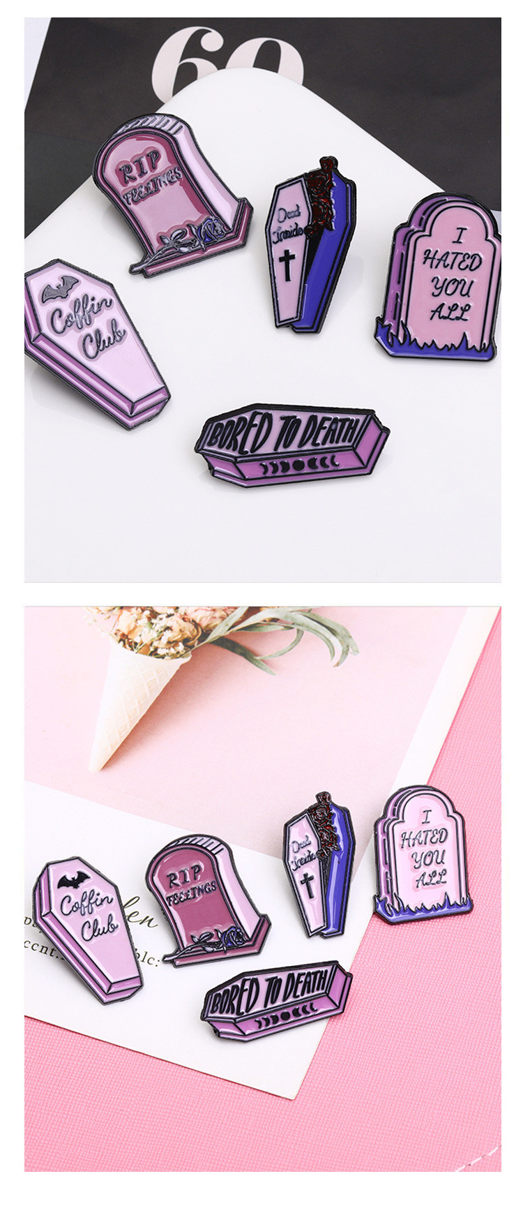 Wholesale Women Creative Personalized Drip Oil Multi-Style