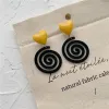 Mosquito Coil Ear Studs