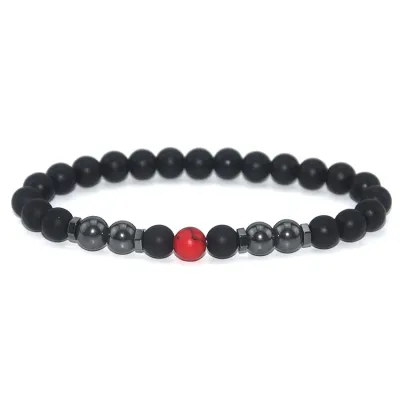 Classic Fashion Colorful Stone Frosted Stone Anklet Jewelry Anklets
