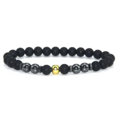 Classic Fashion Colorful Stone Frosted Stone Anklet Jewelry Anklets