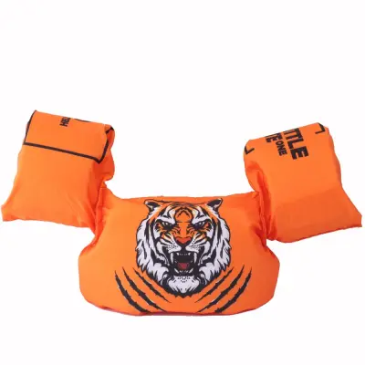 Kids Cute Cartoon Arm Sleeve Swimsuit Foam Safe Swimming Training Float Life Vest