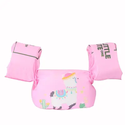 Kids Cute Cartoon Arm Sleeve Swimsuit Foam Safe Swimming Training Float Life Vest
