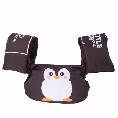 Kids Cute Cartoon Arm Sleeve Swimsuit Foam Safe Swimming Training Float Life Vest