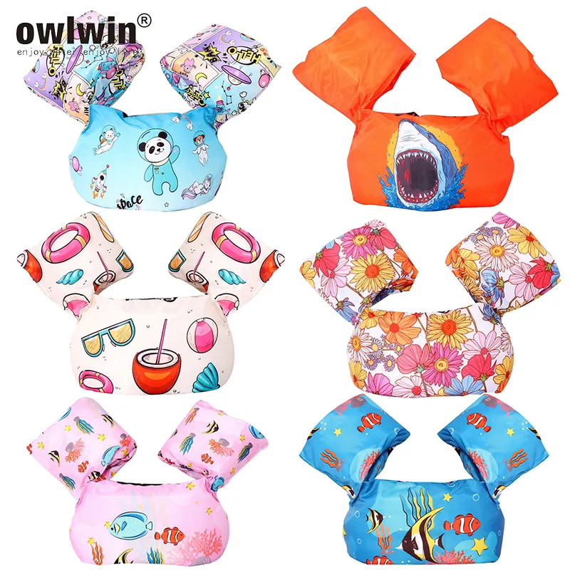 Kids Cartoon Foam Buoyancy Life Vest for Water Sports