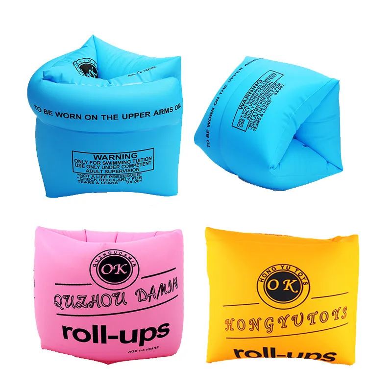 Kids Thickened Inflatable Water Sleeve Swimming Arm Ring Double Airbag Inflatable Swimwear