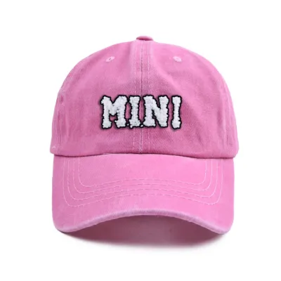 Children Mother Parent-Child Fashion Mini Alphabet Baseball Cap Cotton Dome Hat