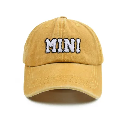 Children Mother Parent-Child Fashion Mini Alphabet Baseball Cap Cotton Dome Hat