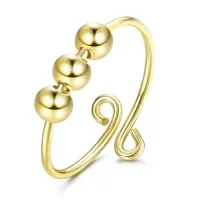 Three Beads Gold