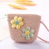 Sequins 2 Flowers Bag Pink