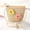 Button Big 2 Flower Bag Beige