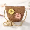 Button Big 2 Flower Bags White