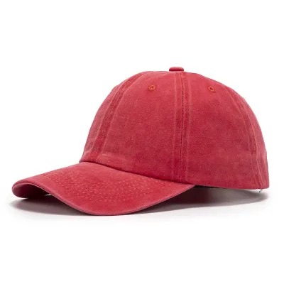 Unisex Retro Curved Brim Sunscreen Soft Dome Cap