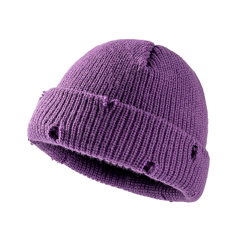 Women's Knitted Hat Elderly Basin Hat Mother Hat Grandmother