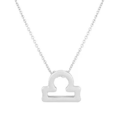 Women Fashion Simple Zodiac Alloy Necklace
