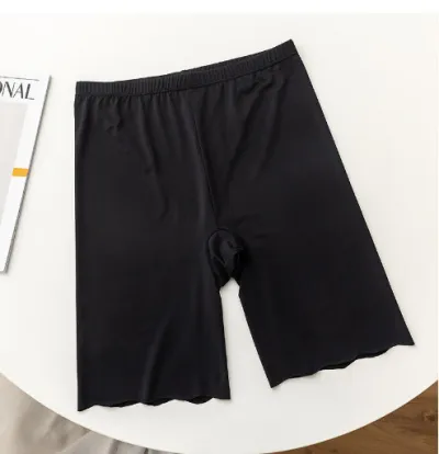 Women Anti-Glare Ice Silk Bermuda Safety Panties