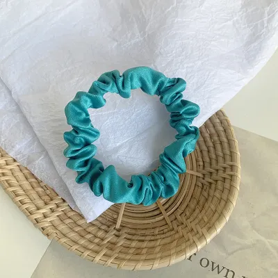 Women Fashion Simple Satin Hair Rope Headdress