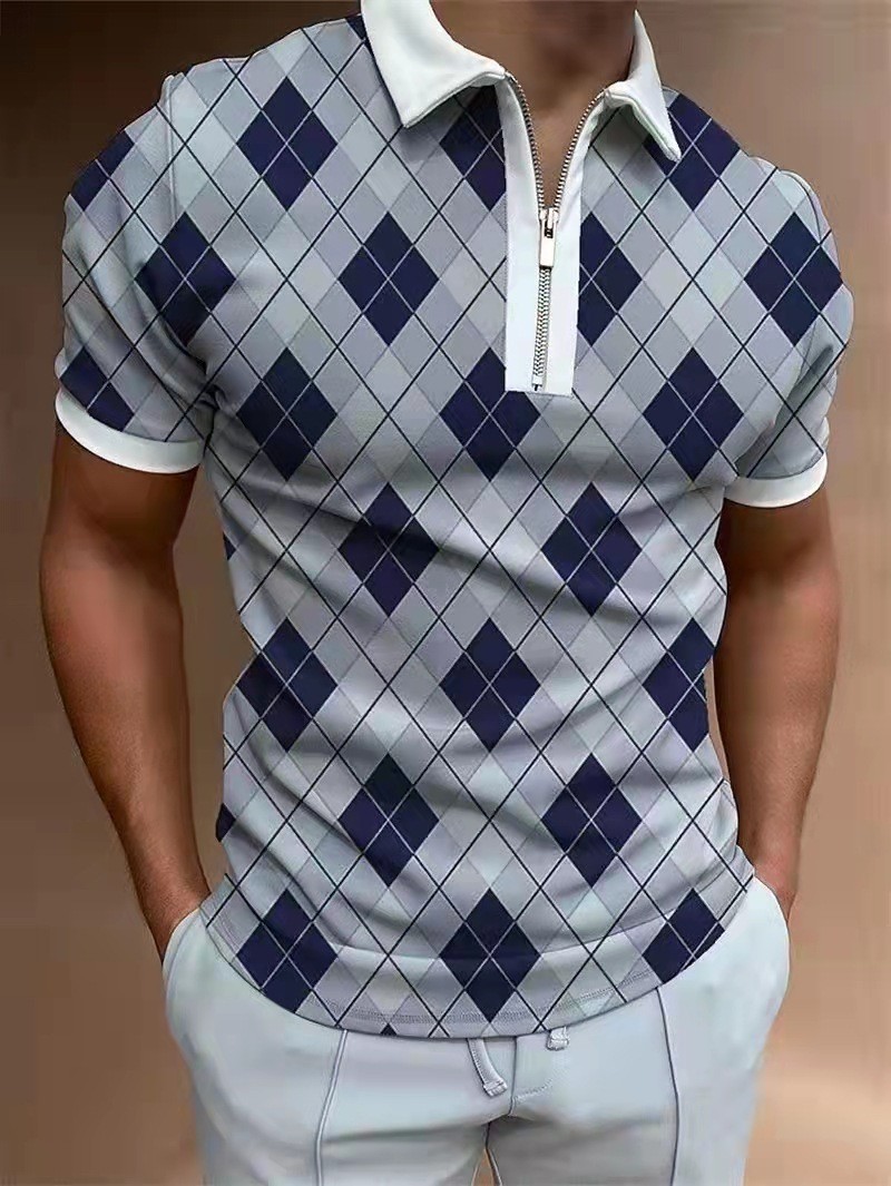 トップス NAMACHEKO Check-Pattern Polo Shirt Namacheko Check-Pattern Polo Shirt In Black - 40% Off