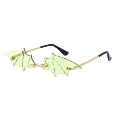 Bat Shaped Women Small Frame Halloween Sunglasses