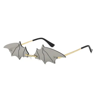 Bat Shaped Women Small Frame Halloween Sunglasses