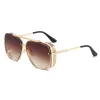 C6 Gold Frame Dark Coffee