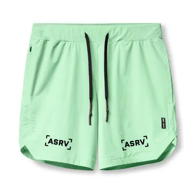 Men Camouflage Letter Print Waterproof Quick Dry Mid Waist Tie Sports Shorts