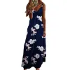 Navy Blue And White Flowers