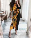Dark Yellow Print