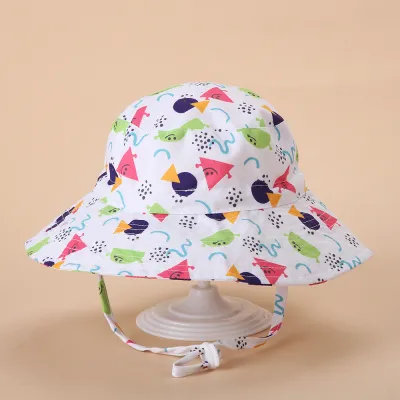 Kids Quick-Dry Breathable Beach Fisherman Hat Sunscreen Adjustable Dome Hat