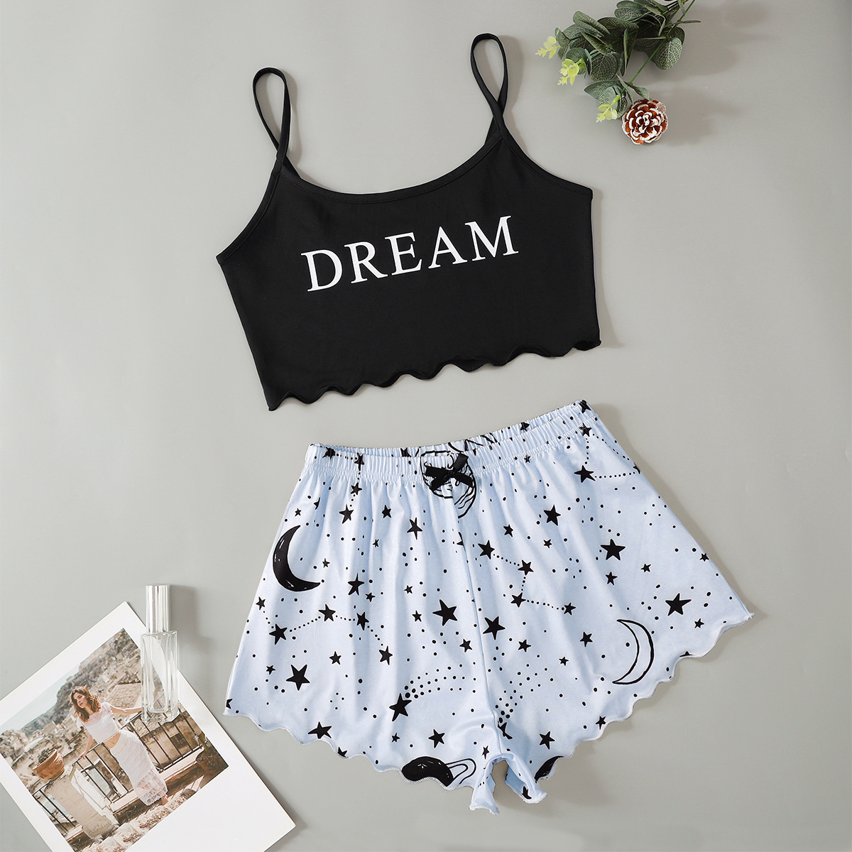 パンツ LGB/HOTPT TEEPEE Wholesale Women Edgy Casual Sleeveless Crop Top And Shorts
