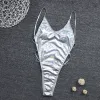 Silver Shiny One Piece