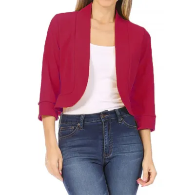Women Slim Fit Casual Blazer for Office