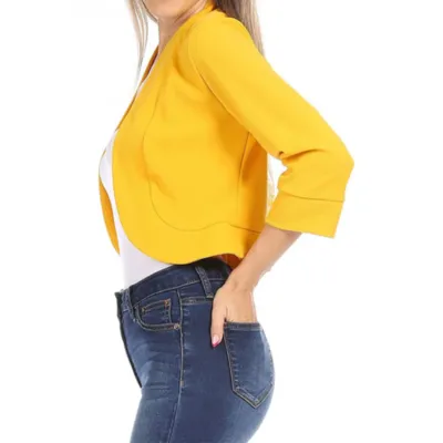 Women Slim Fit Casual Blazer for Office