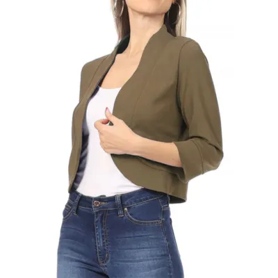 Women Slim Fit Casual Blazer for Office