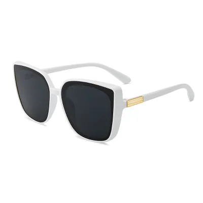 Unisex Fashion Oval Frame UV Blocking Sunglasses