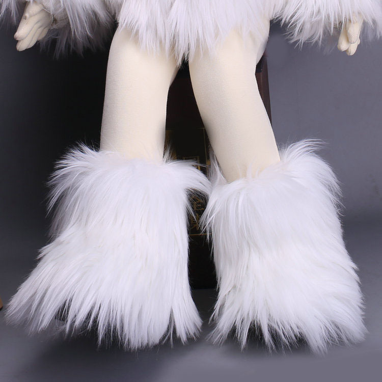 靴 Yello CROW FAUX FUR BOOTS Amazon.com | Kapxumo Women's Mesh Knee High Boots With Faux
