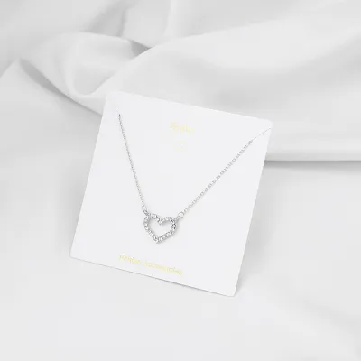 Women Fashion Floral Pearl Alloy Geometric Star Moon Cross Antler Pendant Necklace