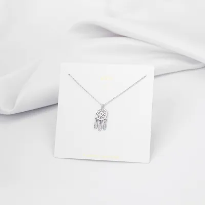 Women Fashion Floral Pearl Alloy Geometric Star Moon Cross Antler Pendant Necklace